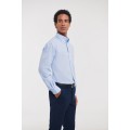 Russell 932M Pánska košeľa Oxford s dlhým rukávom modrá Oxford Blue