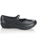 Shoes For Crews Mary Jane dámska čašnícka obuv koža čierna