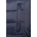 Kariban K6128 pánska dlhá zimná bunda - farba modrá