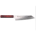 Sakai Takayuki Nanairo Kengata Gyuto japonský damaškový nôž 19cm VG10 rukoväť ABSoctagonal