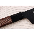 Sakai Takayuki Kurokage Kengata Santoku japonský kuchársky nôž VG10 16cm drevo wenge