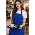 Kariban K885 casnicka a kuchárska zástera s vreckom modrá