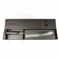 Suncraft Tsuchime Gyuto Senza japonský kuchársky nôž 20cm - farba čierna