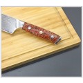 Marmiton Minamoto japonský kuchársky damaškový nôž 20cm rukoväť živice VG10