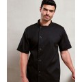 Premier PR900 kuchársky rondon s krátkym rukávom pánsky dámsky čierny
