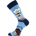 Lonka Doble ponožky kuchár pánske farebné