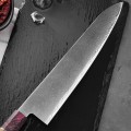 MARMITON Etsu japonský damaškový nôž 24cm rukoväť Sandalwood octagon
