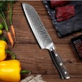 MARMITON Natsumi Santoku japonský damaškový nôž 18cm rukoväť sklené vlákno VG10