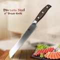Dellinger CLASSIC kuchársky nôž na pečivo santalové drevo 21 cm