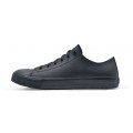 Shoes For Crews Delray kožená pracovná obuv protišmyková - farba čierna