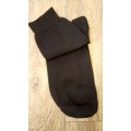 Pracovné ponožky s bambusovým vláknom Česko - farba čierna
