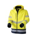 Rossini Hook Hi-Vis reflexná pracovná bunda softshelová pánska dámska žltá