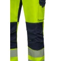 Velilla 303010S reflexné nohavice strečové žlté pánske dámske