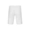 Velilla Chino Stretch pánske zdravotnícke kraťasy biele
