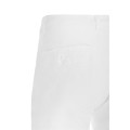 Velilla Chino Stretch pánske zdravotnícke kraťasy biele