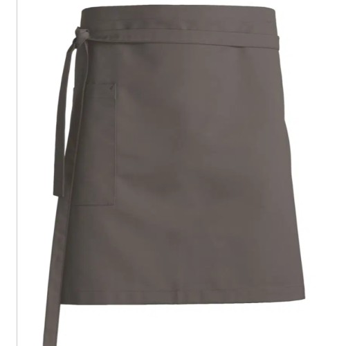 Kentaur 31046 čašnícka zástera do pása s vreckom šedá Dark Grey pánska dámska