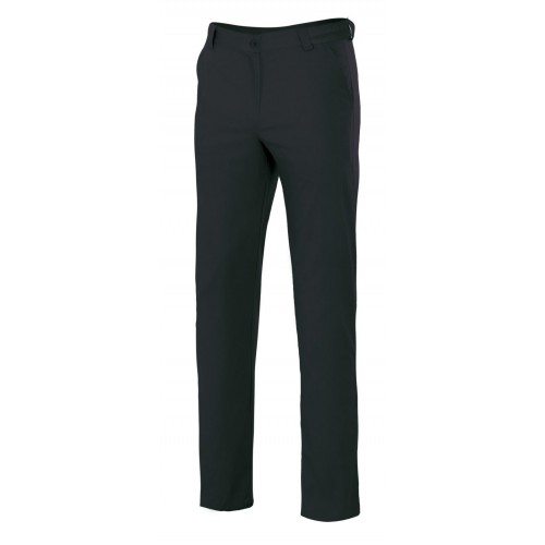 Velilla 403005S čašnícke nohavice strečové CHINO dámske bavlna / elastan čierna