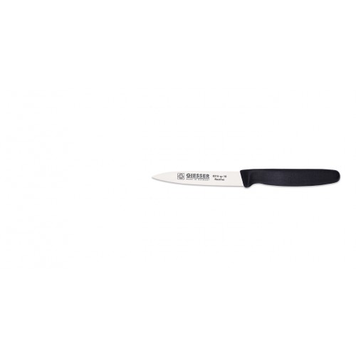 Kuchársky nôž na zeleninu 10cm - farba čierna