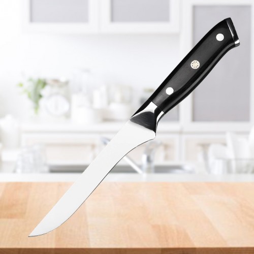Marmiton Asuka vykošťovací nerezový kuchársky nôž rukoväť G10 15cm