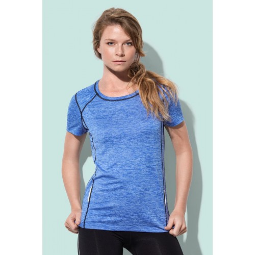 Stedman ST8940 dámske funkčné pracovné tričko Sports-T reflect - farba svetlo modrá
