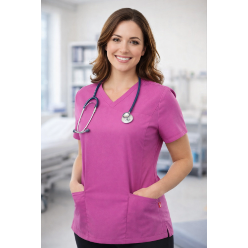 Velilla STELLA zdravotnícka blúza dámska strečová ružová orchidea Velilla STELLA zdravotnícka blúza dámska strečová ružová orchidea