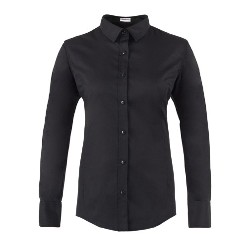 Giblor´s Lela dámska košeľa dlhý rukáv Slim Fit čierna