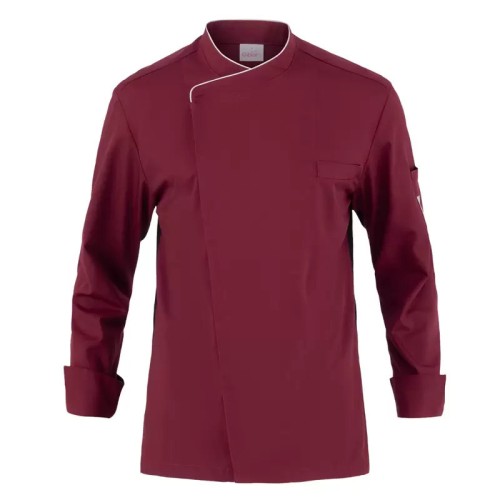 Giblor´s Patrizio kuchársky rondon dlhý rukáv pánsky vínovo červený