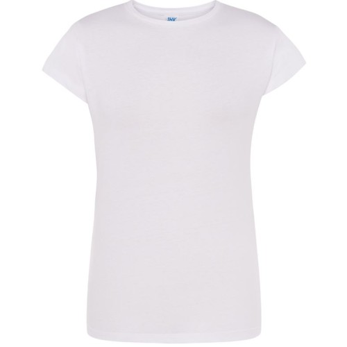 JHK Lady Comfort dámske tričko krátky rukáv biela