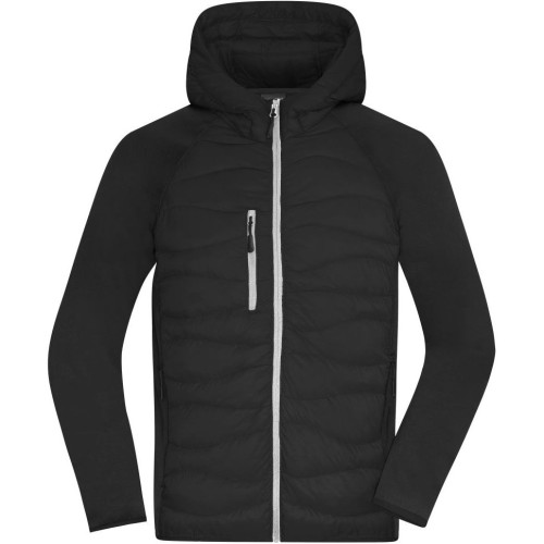 James & Nicholson JN 1330 Pánska hybridná bunda čierna Black