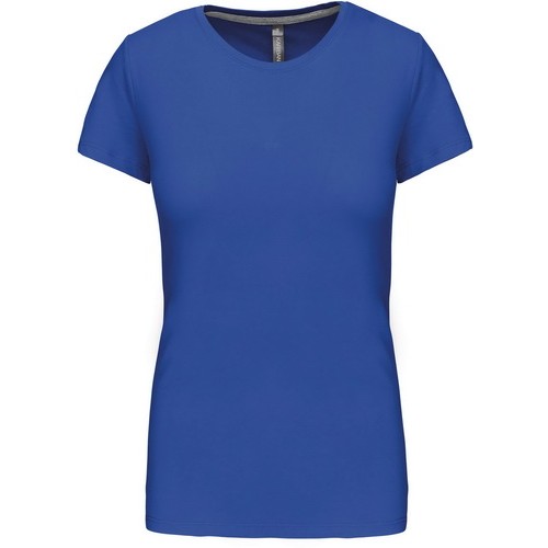 Kariban K380 dámske tričko krátky rukáv modrá