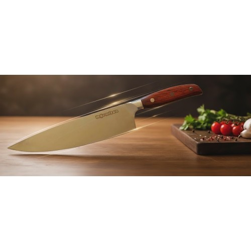 MARMITON Etorofu kuchársky nôž nerezový 20cm rukoväť drevo rosewood MARMITON Etorofu kuchársky nôž nerezový 20cm rukoväť drevo rosewood