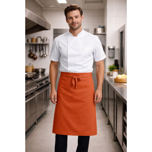 Denny's DP100 casnicka a kuchárska zástera do pása tekvicové