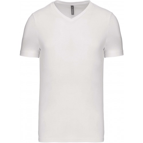Kariban K357 pánske tričko krátky rukáv biela