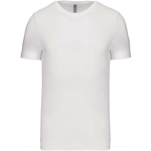 Kariban K356 pánske tričko krátky rukáv biela