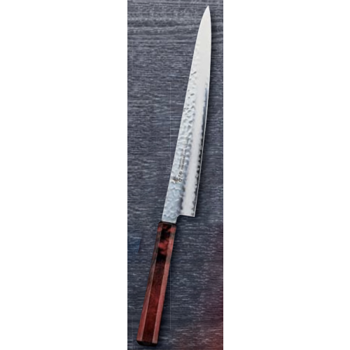 Sakai Takayuki Nanairo Yanagiba japonský damaškový nôž 24cm VG10 rukoväť ABS octagonal