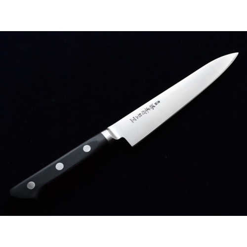 Sakai Takayuki Nihonkou Petty japonský kuchársky nôž 15cm japonská oceľ rukoväť POM