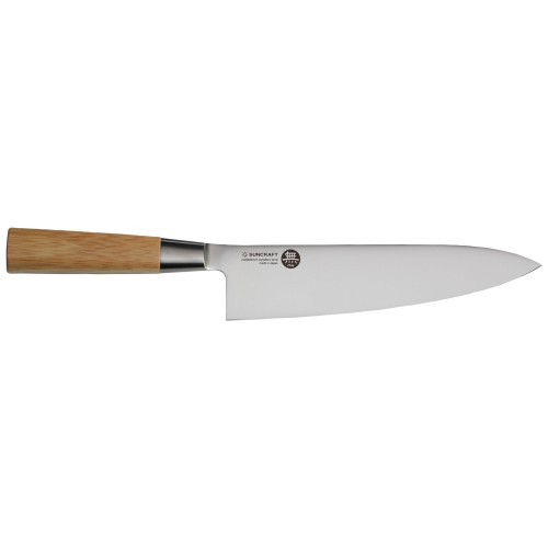 Suncraft japonský kuchársky nôž 20cm drevená rukoväť