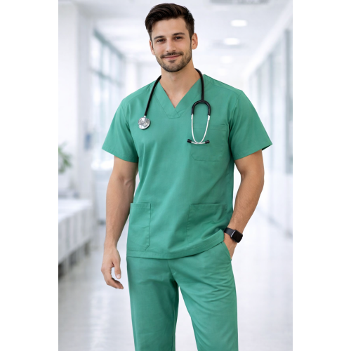 Velilla 800 zdravotnícka uniforma blúza a nohavice pánske i dámske zelená