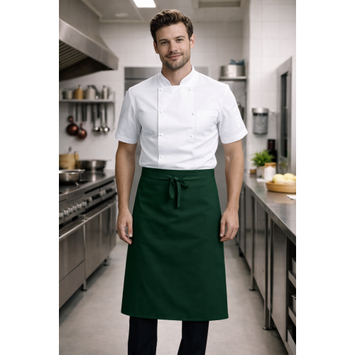 Denny's DP100 casnicka a kuchárska zástera do pása zelená