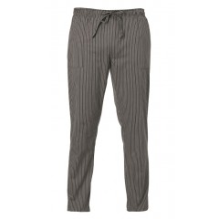 Giblor's Enrico kuchárske nohavice - farba šedý prúžok