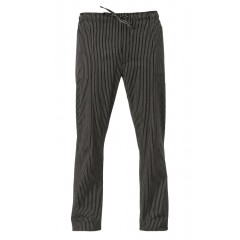 Giblor's Enrico kuchárske nohavice - farba čierny prúžok
