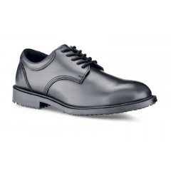 Čašnícka obuv pánska čierna Cambridge Shoes For Crews kože - farba čierna