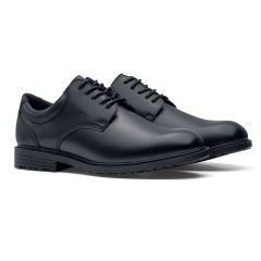 Čašnícka obuv pánska čierna Cambridge Shoes For Crews kože - farba čierna