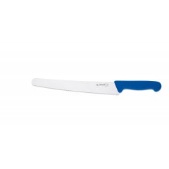 Kuchařský nôž vrúbkovaný Giesser Messer 25cm univerzálna - farba modrá
