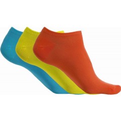 PROACT členkové ponožky z mikrovlákna 3 ks - farba ora / žl / azu
