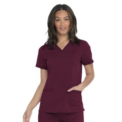 Dickies DKE870 zdravotnícka blúza dámska vínovo červená