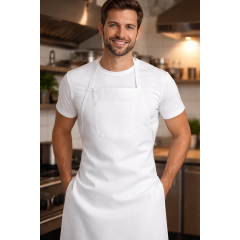 Kentaur 31502 kuchárska zástera s vnútorným vreckom biela pánska dámska