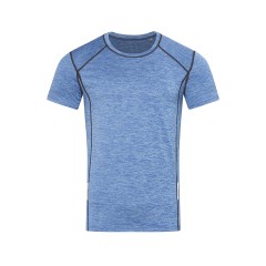 Stedman ST8840 pánske funkčné pracovné tričko Sports-T reflect - farba svetlo modrá