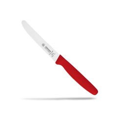 Giesser Messer kuchársky nôž na pečivo 11cm červený