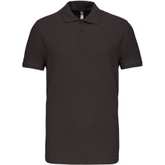 Kariban K239 Pánske elastické piqué polo šedá Dark Grey